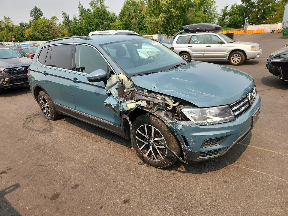 Продаж на аукціоні авто 2021 Volkswagen Tiguan, vin: 3VV2B7AX1MM127724, номер лоту: 62884516
