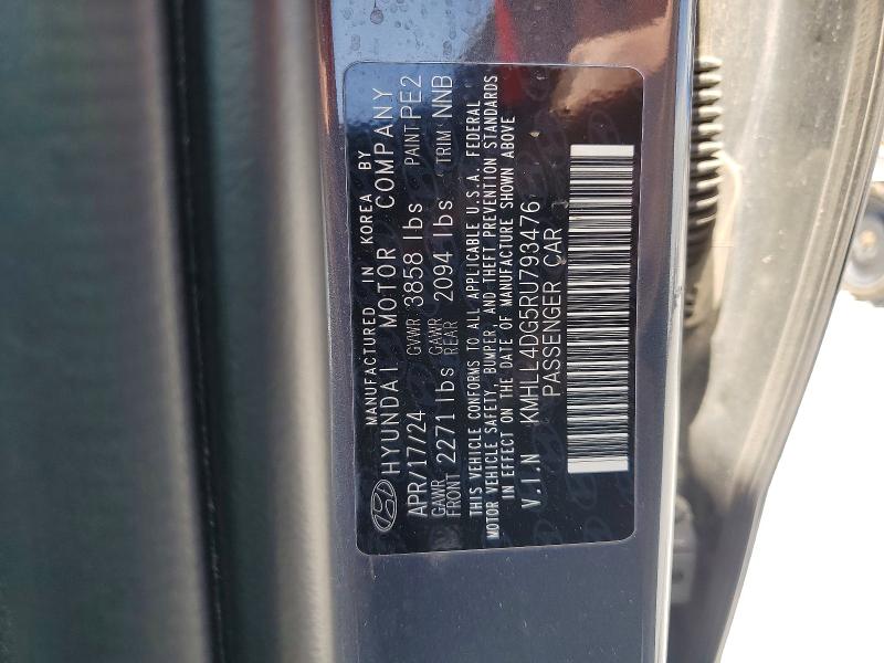 Продажа на аукционе авто 2024 Hyundai Elantra, vin: KMHLL4DG5RU793476, номер лота: 67001686