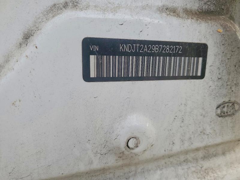 66936306 :رقم المزاد ، KNDJT2A29B7282172 vin ، 2011 Kia Soul مزاد بيع