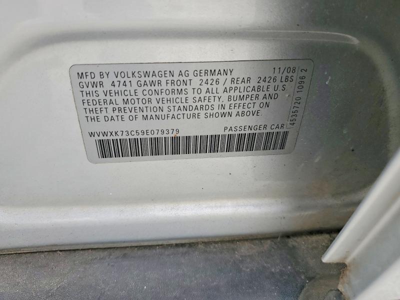 Aukcja sprzedaży 2009 Volkswagen Passat, vin: WVWXK73C59E079379, numer aukcji: 66516016