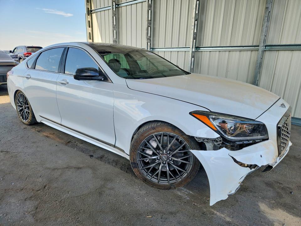 2018 Genesis G80 მანქანა იყიდება აუქციონზე, vin: KMHGN4JB7JU240787, აუქციონის ნომერი: 64937346