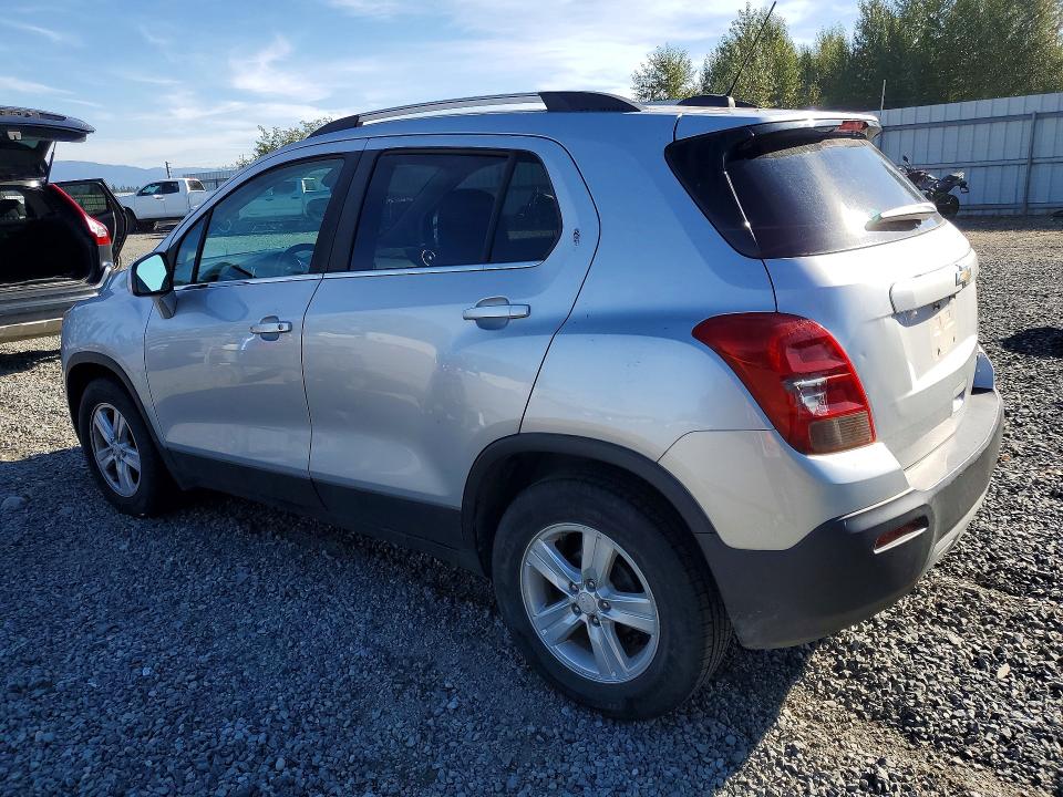 67205286 :رقم المزاد ، KL7CJLSB8GB762112 vin ، 2016 Chevrolet Trax مزاد بيع