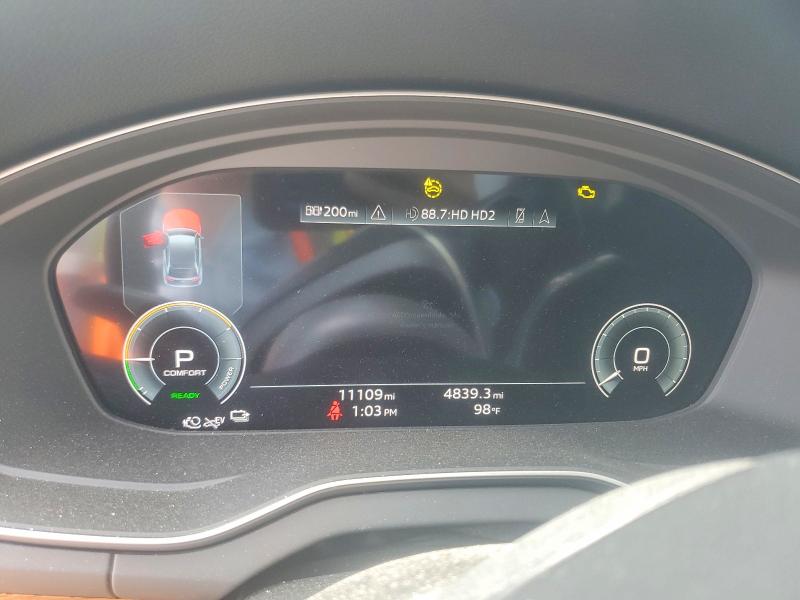 2021 Audi Q5 E მანქანა იყიდება აუქციონზე, vin: WA1E2AFY1M2041390, აუქციონის ნომერი: 63878776