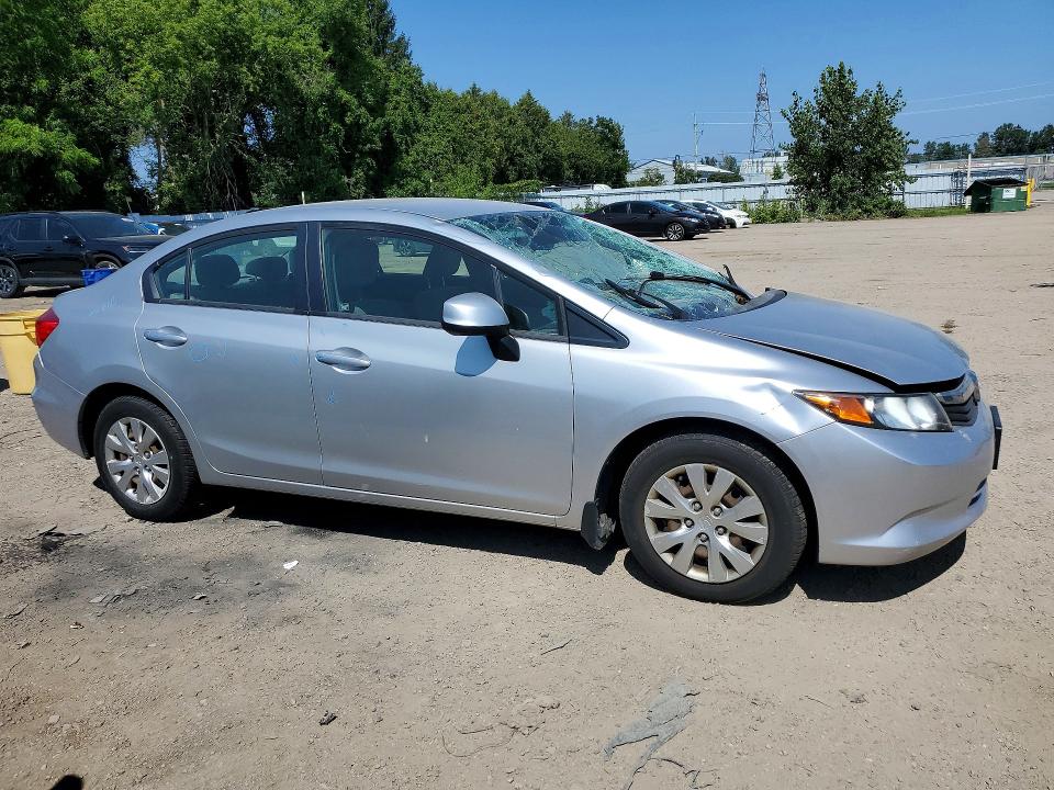Продажа на аукционе авто 2012 Honda Civic, vin: 2HGFB2F44CH117592, номер лота: 65910026