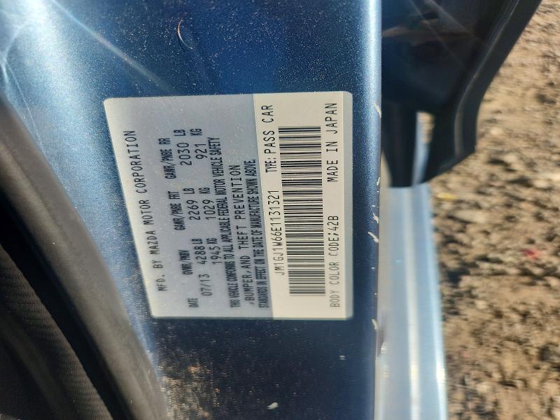 Продажа на аукционе авто 2014 Mazda 6, vin: JM1GJ1W66E1131321, номер лота: 66364636