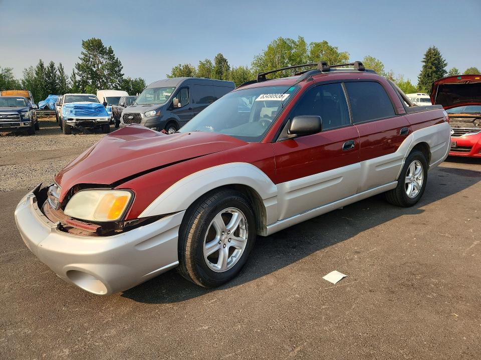 Aukcja sprzedaży 2003 Subaru Baja, vin: 4S4BT62C537113752, numer aukcji: 63490936