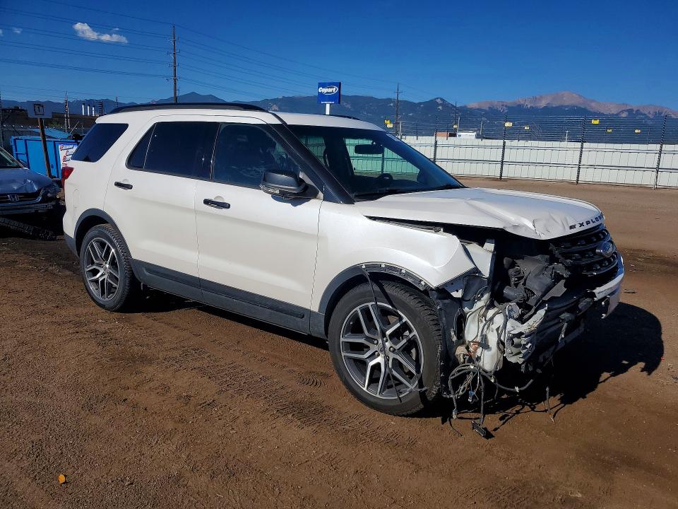 2017 Ford Explorer მანქანა იყიდება აუქციონზე, vin: 1FM5K8GT0HGA11724, აუქციონის ნომერი: 66076516