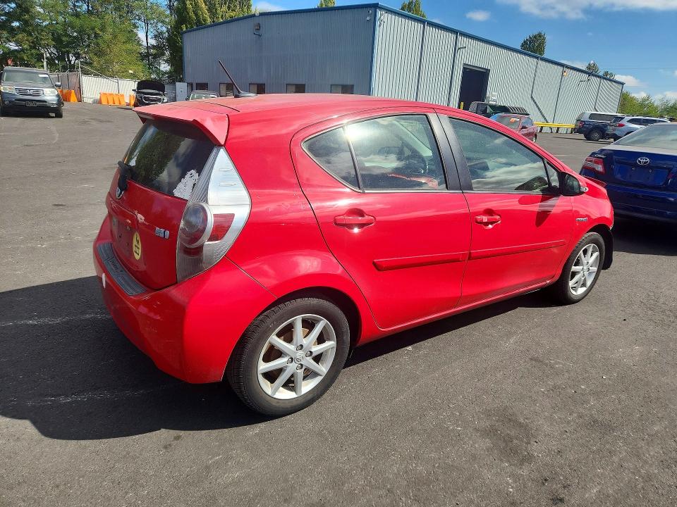 Aukcja sprzedaży 2012 Toyota Prius C, vin: JTDKDTB31C1017832, numer aukcji: 66452186