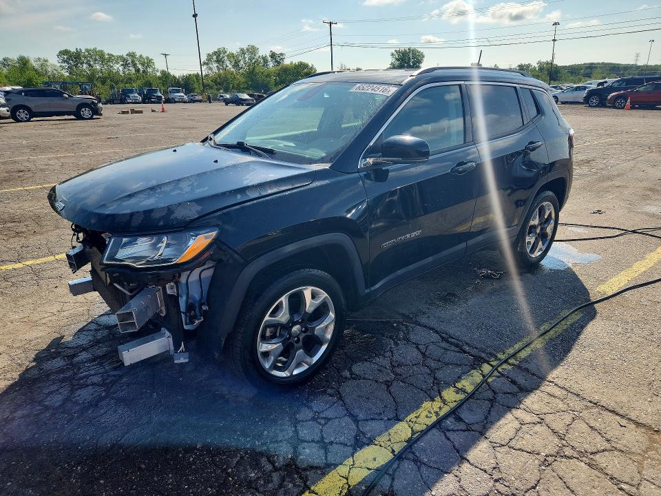 65224516 :رقم المزاد ، 3C4NJDCBXKT673195 vin ، 2019 Jeep Compass مزاد بيع