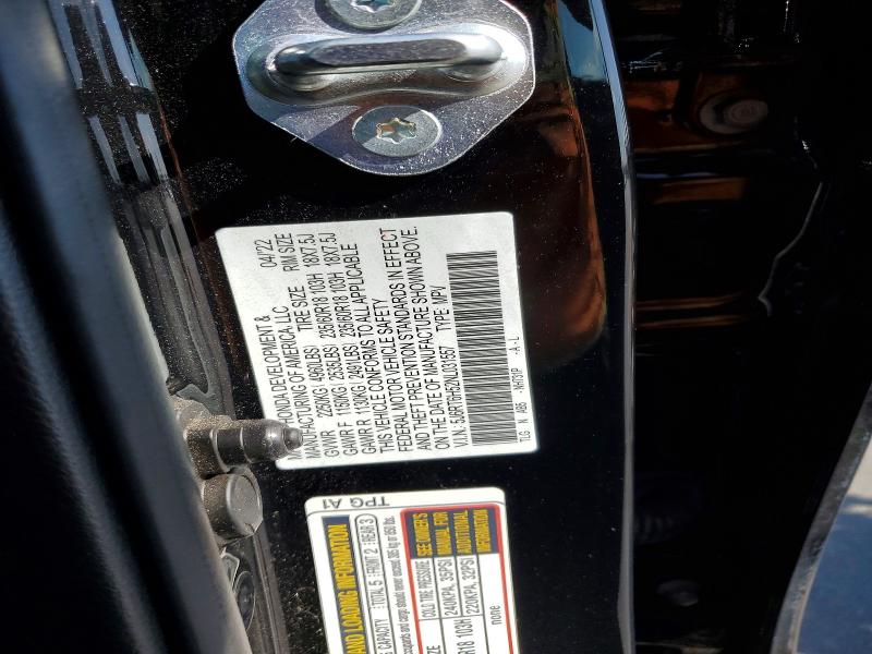 Продаж на аукціоні авто 2022 Honda Cr-v, vin: 5J6RT6H52NL031557, номер лоту: 64133926