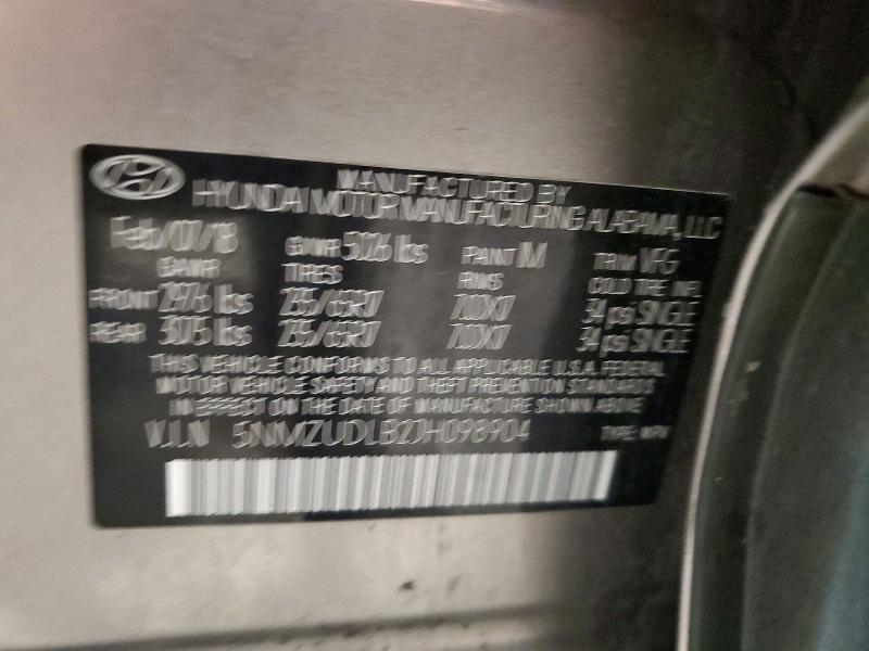 Продажа на аукционе авто 2018 Hyundai Santa Fe Sport, vin: 5NMZUDLB2JH098904, номер лота: 64036656
