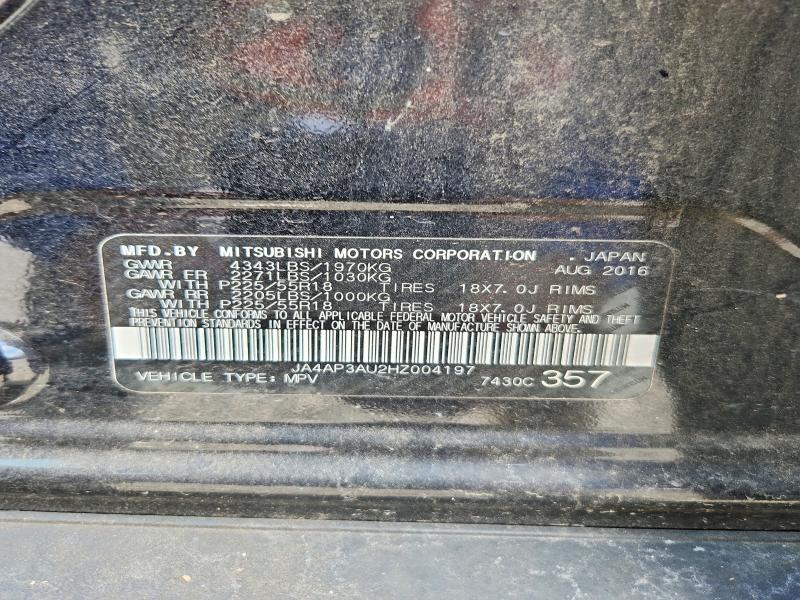 Продаж на аукціоні авто 2017 Mitsubishi Outlander Sport, vin: JA4AP3AU2HZ004197, номер лоту: 66734196