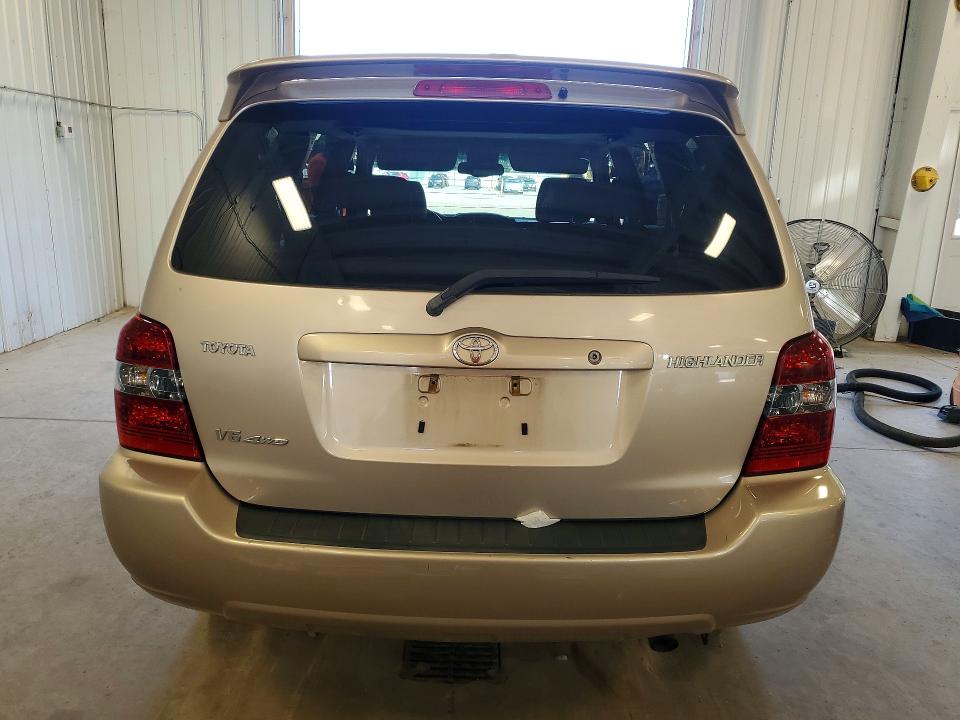 Продажа на аукционе авто 2006 Toyota Highlander, vin: JTEEP21A860166615, номер лота: 64308346
