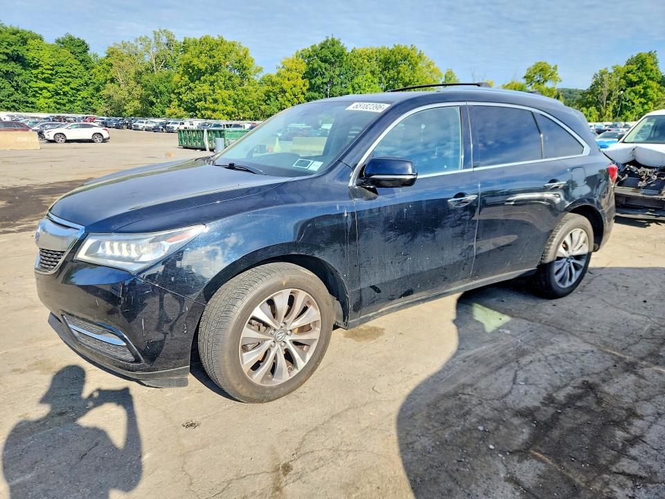 2014 Acura Mdx მანქანა იყიდება აუქციონზე, vin: 5FRYD4H49EB036542, აუქციონის ნომერი: 65182396