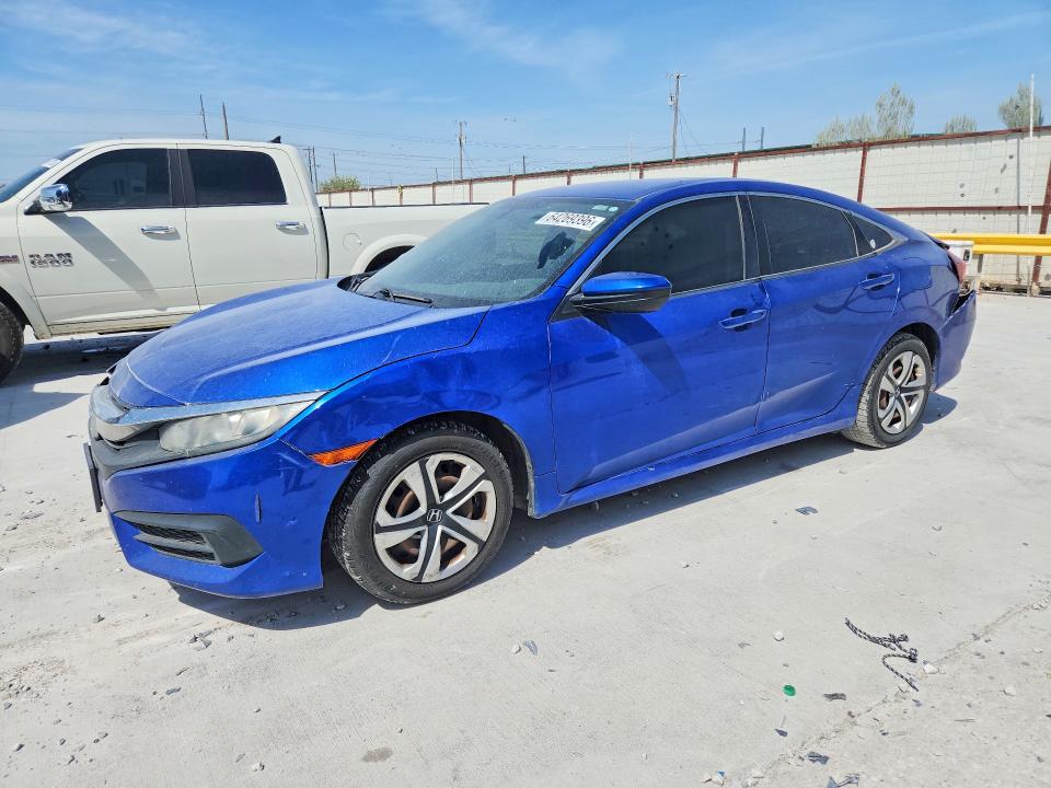 Auction sale of the 2016 Honda Civic, vin: 19XFC2F53GE039795, lot number: 64269396