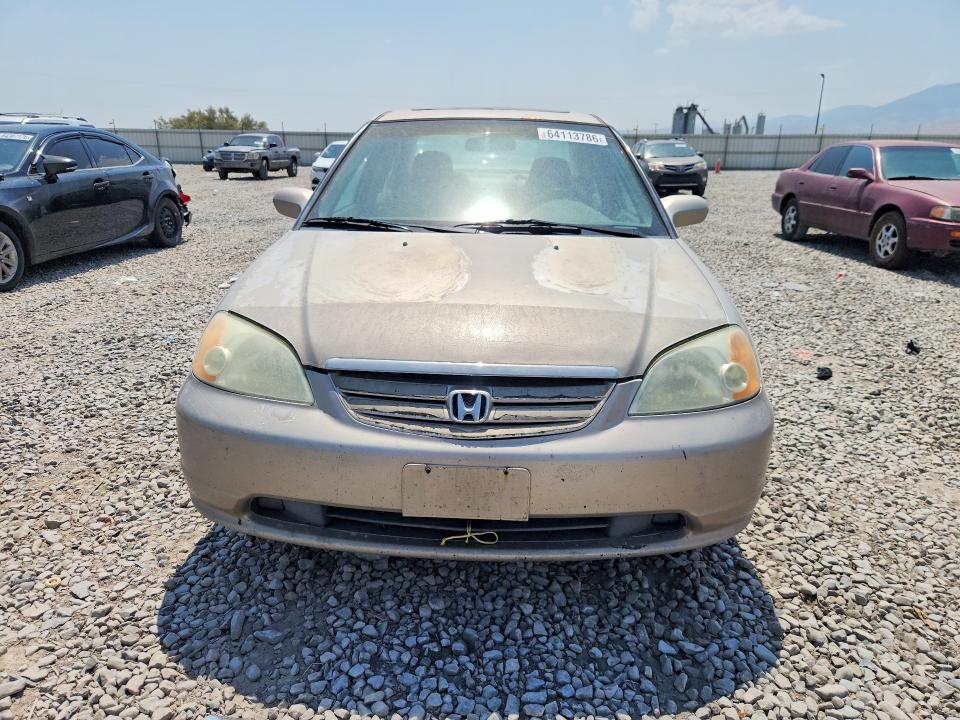 Aukcja sprzedaży 2002 Honda Civic, vin: 1HGES26732L073706, numer aukcji: 64113786
