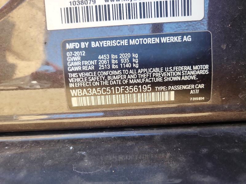 Aukcja sprzedaży 2013 Bmw 328, vin: WBA3A5C51DF356195, numer aukcji: 66246236