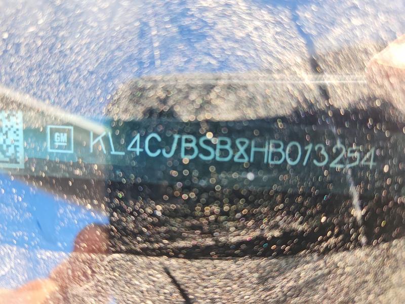 Aukcja sprzedaży 2017 Buick Encore, vin: KL4CJBSB8HB013254, numer aukcji: 64250166