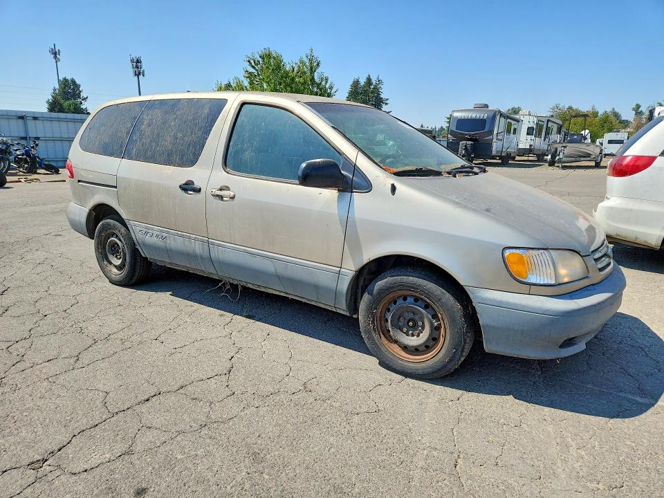 Aukcja sprzedaży 2001 Toyota Sienna, vin: 4T3ZF19C31U328003, numer aukcji: 65593466