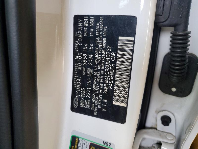 2025 Hyundai Elantra მანქანა იყიდება აუქციონზე, vin: KMHLM4DG9SU040732, აუქციონის ნომერი: 64454296