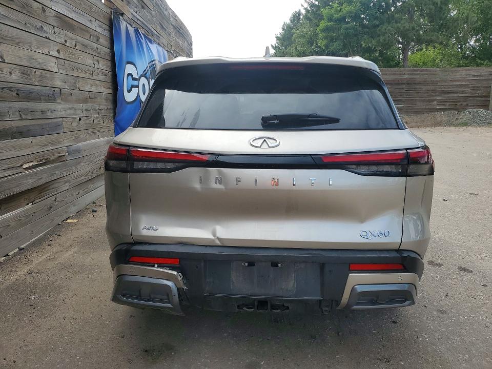 Aukcja sprzedaży 2025 Infiniti Qx60, vin: 5N1AL1GSXSC345980, numer aukcji: 67121266