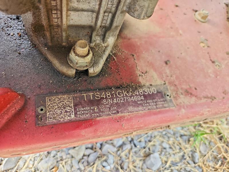 Auction sale of the 2021 Exmark Mower, vin: 402794694, lot number: 65831316