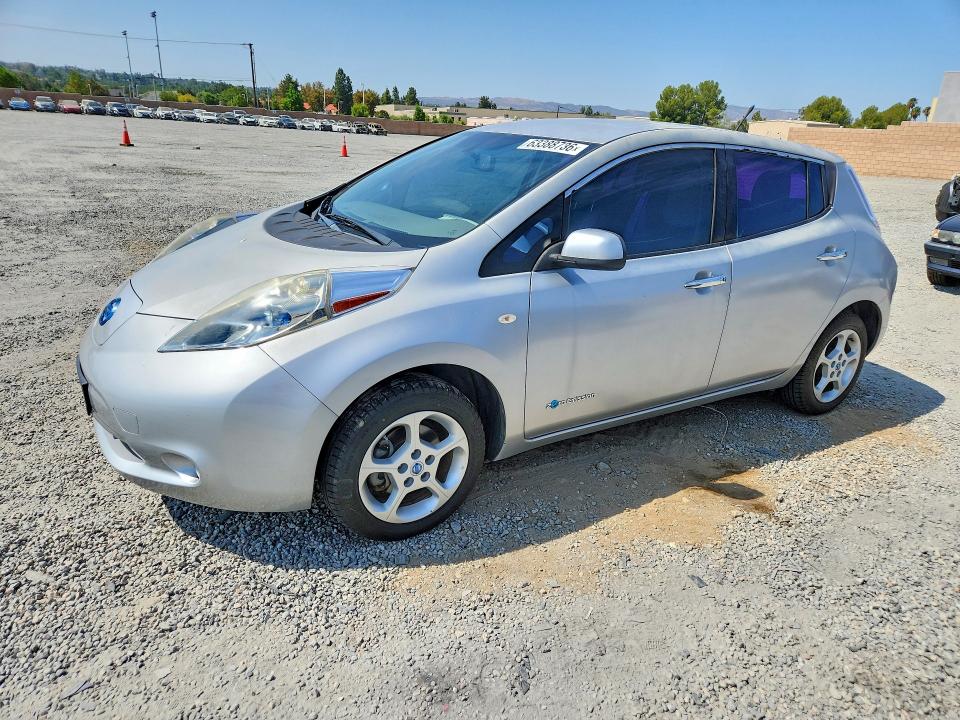 Aukcja sprzedaży 2012 Nissan Leaf, vin: JN1AZ0CP5CT019121, numer aukcji: 63388736