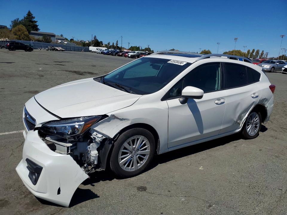65938496 :رقم المزاد ، 4S3GTAD62J3709345 vin ، 2018 Subaru Impreza مزاد بيع