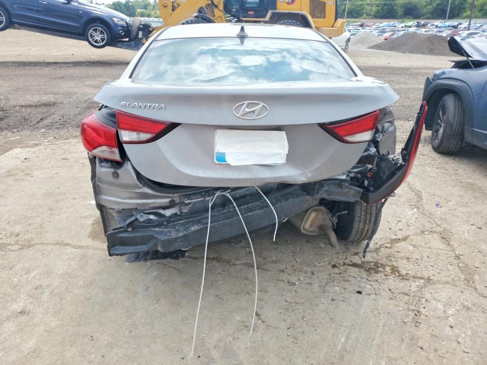 63996716 :رقم المزاد ، KMHDH4AE0EU198246 vin ، 2014 Hyundai Elantra مزاد بيع