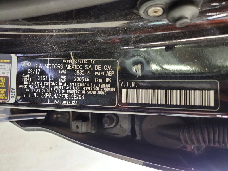 Продажа на аукционе авто 2018 Kia Forte, vin: 3KPFL4A77JE198203, номер лота: 64810976