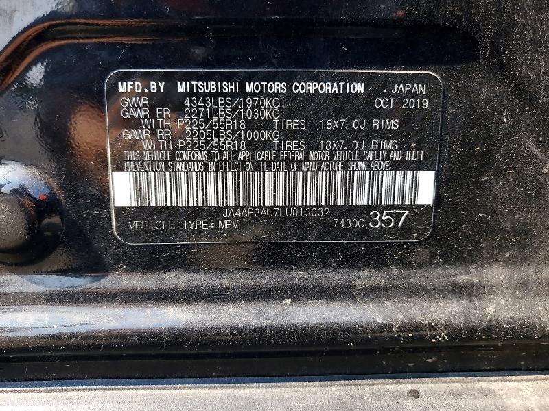 Продаж на аукціоні авто 2020 Mitsubishi Outlander Sport, vin: JA4AP3AU7LU013032, номер лоту: 65486846