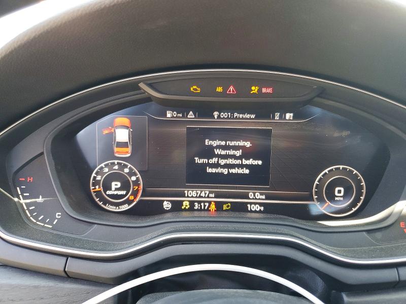 Продажа на аукционе авто 2017 Audi A4, vin: WAULNAF44HN042228, номер лота: 63177306