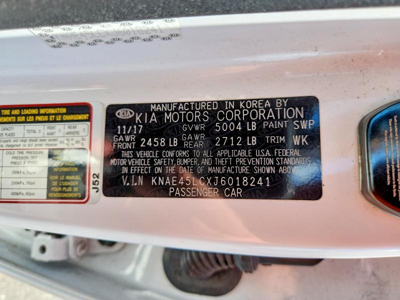 Aukcja sprzedaży 2018 Kia Stinger, vin: KNAE45LCXJ6018241, numer aukcji: 64138236