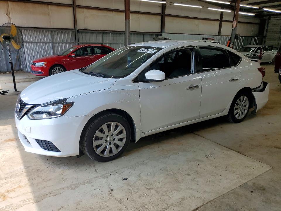 64688566 :رقم المزاد ، 3N1AB7AP1KY448150 vin ، 2019 Nissan Sentra مزاد بيع