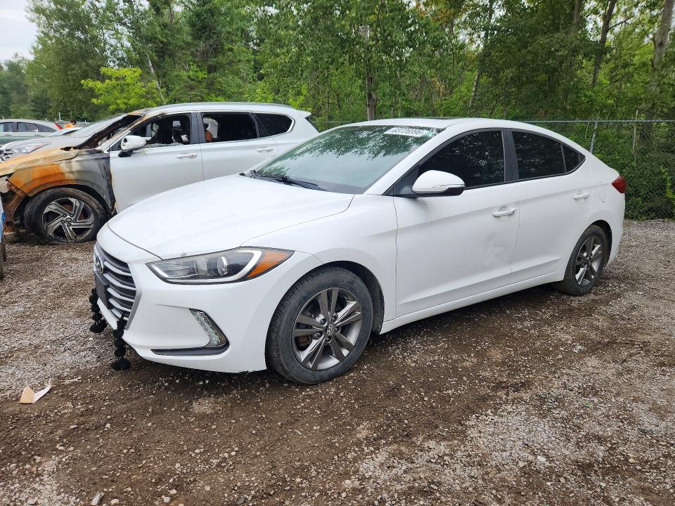 63726996 :رقم المزاد ، KMHD84LF9JU455727 vin ، 2018 Hyundai Elantra مزاد بيع