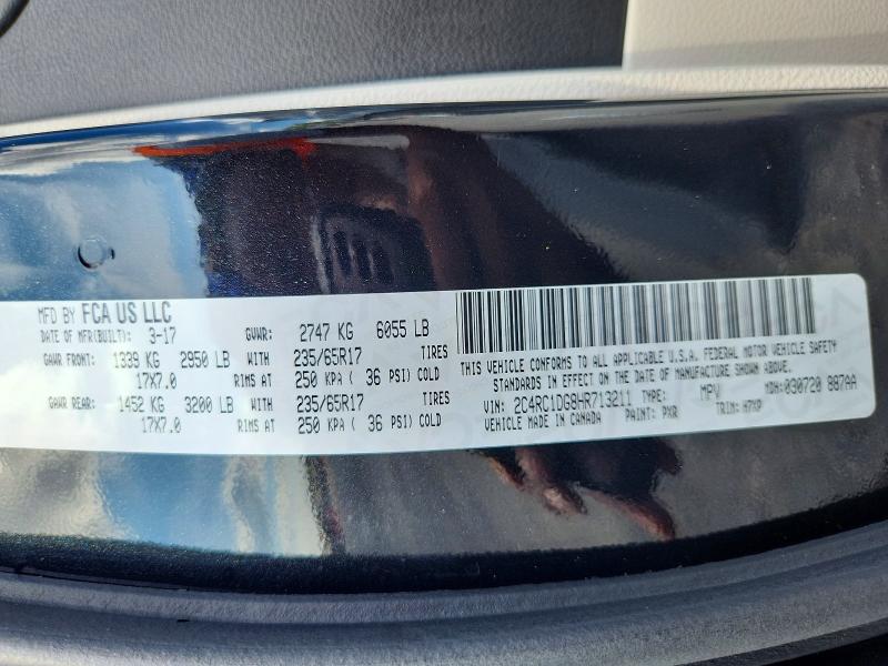 Aukcja sprzedaży 2017 Chrysler Pacifica, vin: 2C4RC1DG8HR713211, numer aukcji: 66750996