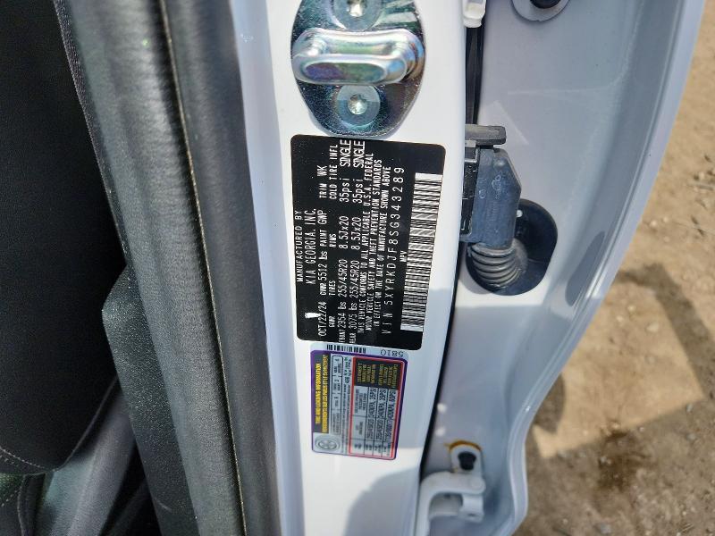 67007076 :رقم المزاد ، 5XYRKDJF8SG343289 vin ، 2025 Kia Sorento مزاد بيع