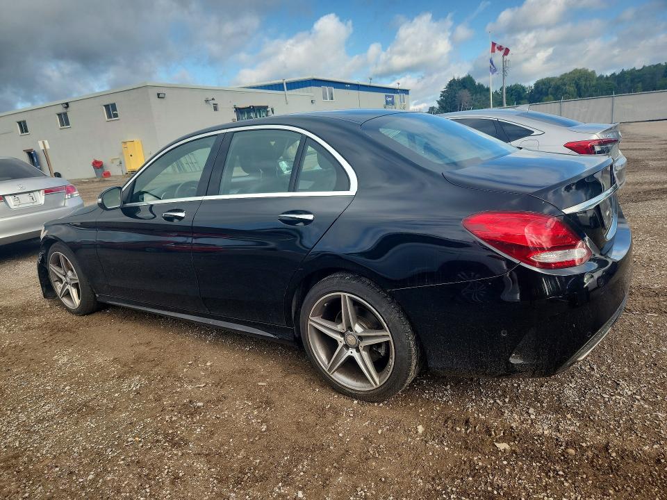 65380026 :رقم المزاد ، 55SWF4KB1FU075376 vin ، 2015 Mercedes-benz C مزاد بيع