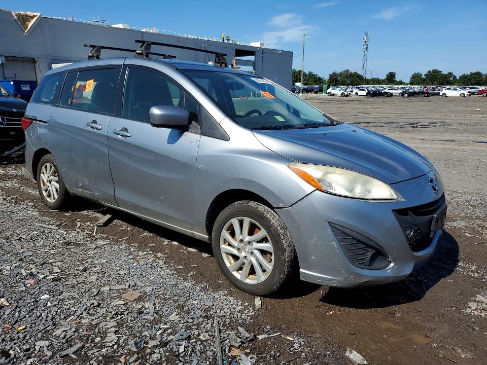 60953126 :رقم المزاد ، JM1CW2BL0C0136647 vin ، 2012 Mazda 5 مزاد بيع