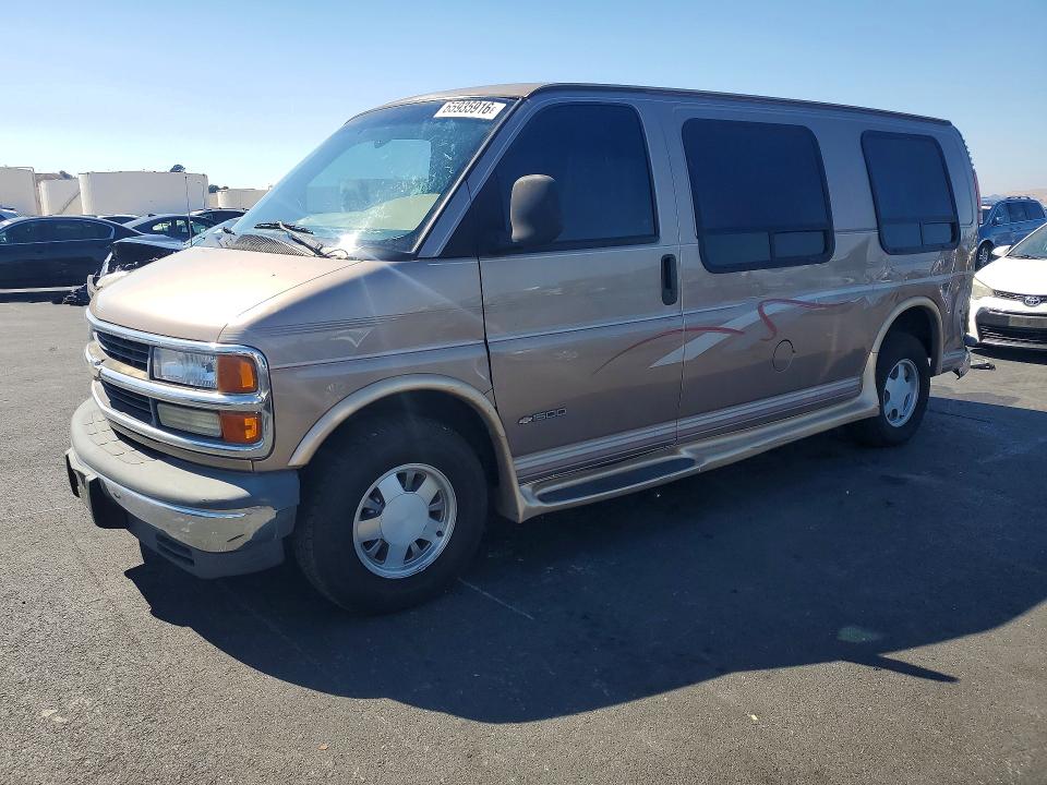 1997 Chevrolet Express G1500 მანქანა იყიდება აუქციონზე, vin: 1GBFG15R4V1055107, აუქციონის ნომერი: 65935916