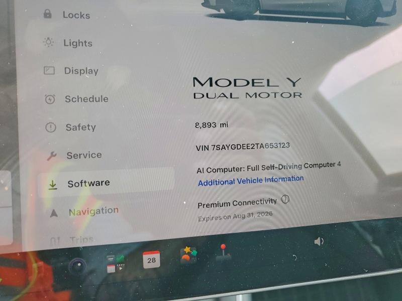 Продажа на аукционе авто 2026 Tesla Model Y, vin: 7SAYGDEE2TA653123, номер лота: 66948036