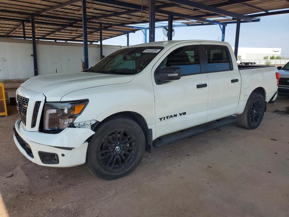 64493056 :رقم المزاد ، 1N6AA1E64JN542305 vin ، 2018 Nissan Titan مزاد بيع