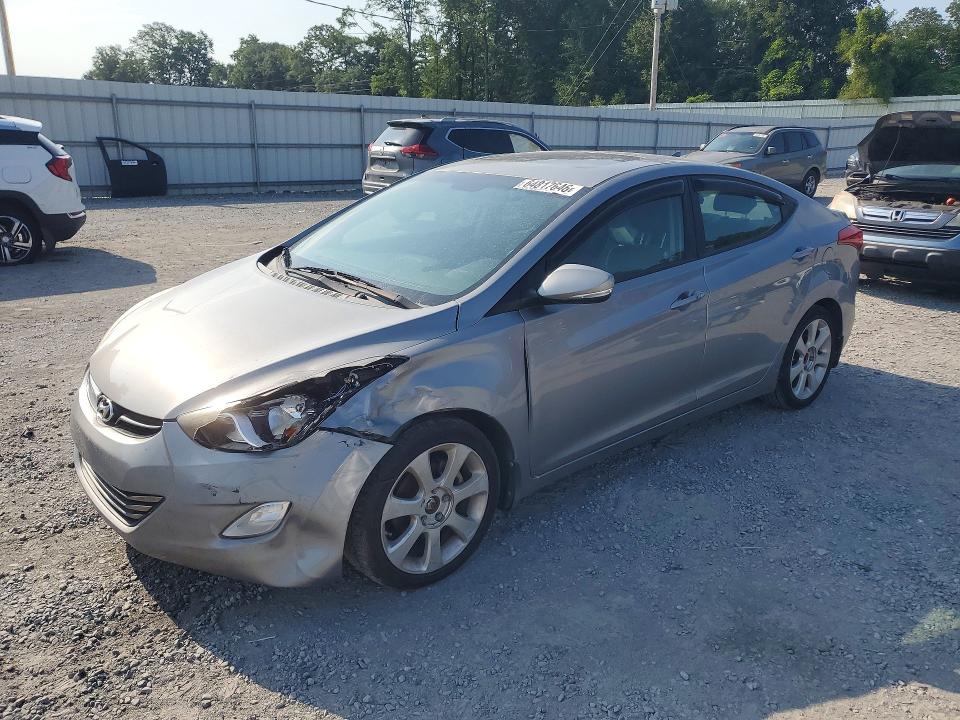 64817646 :رقم المزاد ، KMHDH4AEXCU464112 vin ، 2012 Hyundai Elantra مزاد بيع