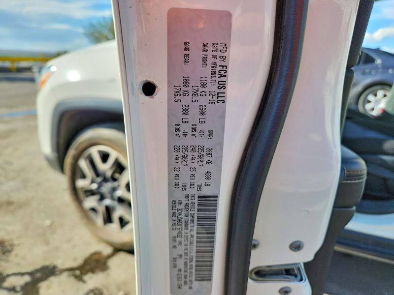 2019 Jeep Compass მანქანა იყიდება აუქციონზე, vin: 3C4NJDAB3KT674532, აუქციონის ნომერი: 66574316