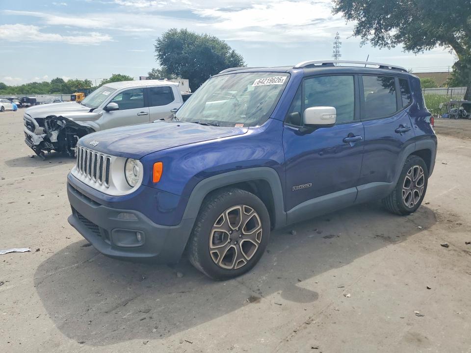 Aukcja sprzedaży 2018 Jeep Renegade, vin: ZACCJADB3JPH26264, numer aukcji: 64219626