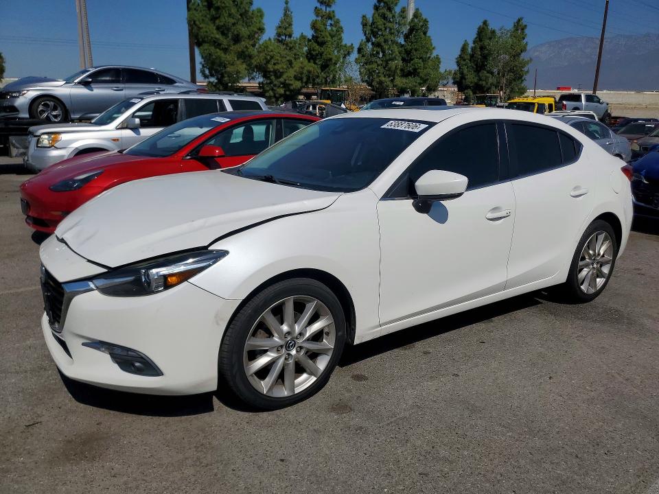 2017 Mazda 3 მანქანა იყიდება აუქციონზე, vin: JM1BN1W38H1137937, აუქციონის ნომერი: 63887606