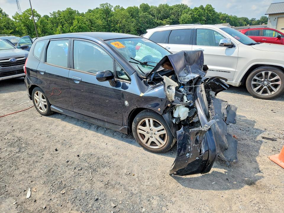 64621616 :رقم المزاد ، JHMGD38658S012821 vin ، 2008 Honda Fit مزاد بيع