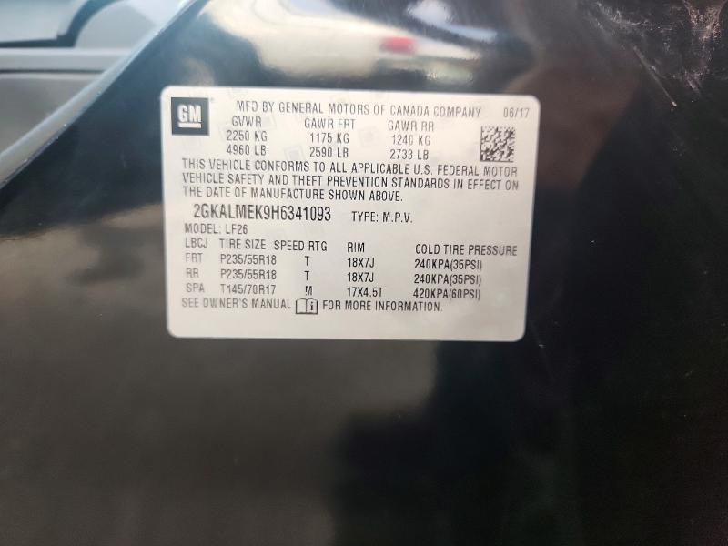 Продаж на аукціоні авто 2017 Gmc Terrain, vin: 2GKALMEK9H6341093, номер лоту: 63364286