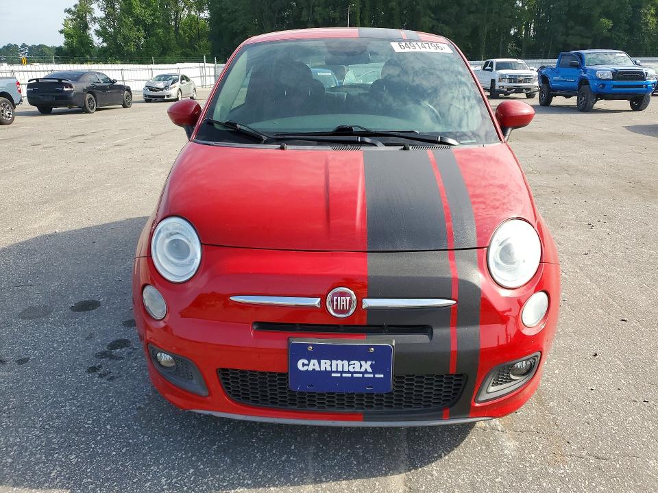 64914796 :رقم المزاد ، 3C3CFFBR1ET185815 vin ، 2014 Fiat 500 مزاد بيع