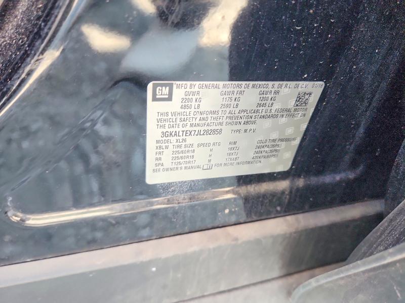66625526 :رقم المزاد ، 3GKALTEX7JL282858 vin ، 2018 Gmc Terrain مزاد بيع